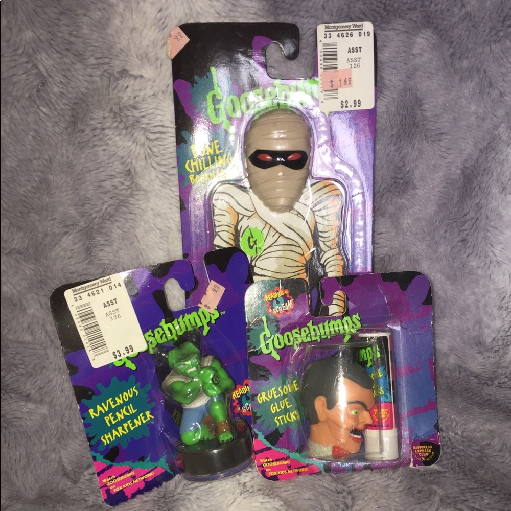 Vintage Goosebumps merch!!!